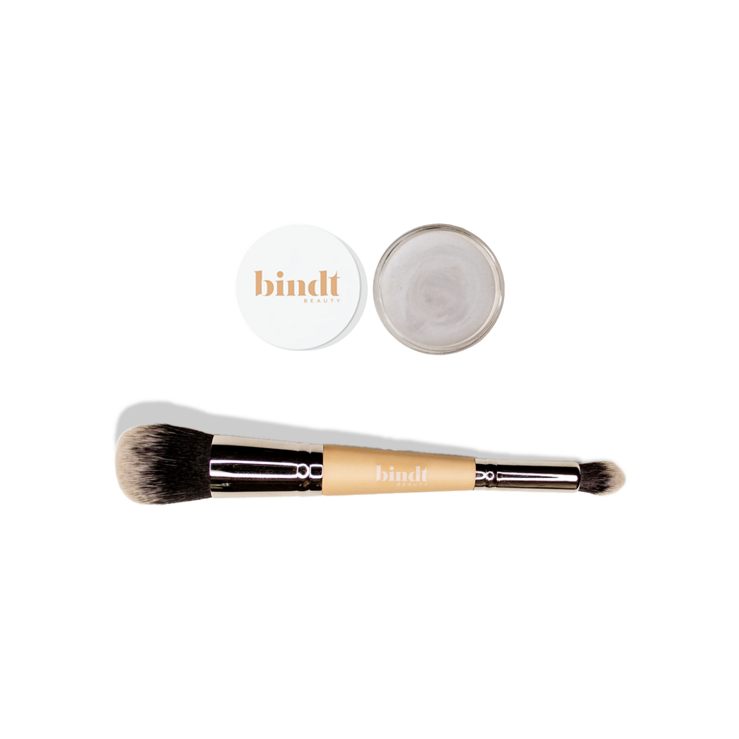 COMBO - Glowlight Cream Illuminators + Blending in Dual Brush